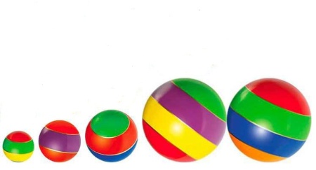 Купить Мячи резиновые (комплект из 5 мячей различного диаметра) в Сенгилее 